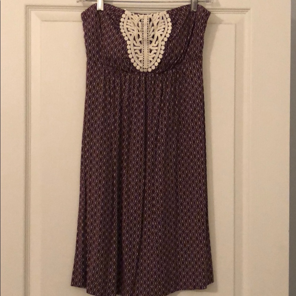 Soma Burgundy Dress